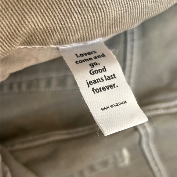 NWT PacSun Sage Green 100% Cotton Boyfriend Jeans | Size 31 | Olive Denim - Picture 10 of 11